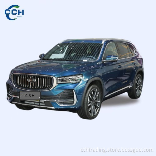 In stock 2023 hot sale China brilliant famous blue Geely monjaro  car Fuel vehicle